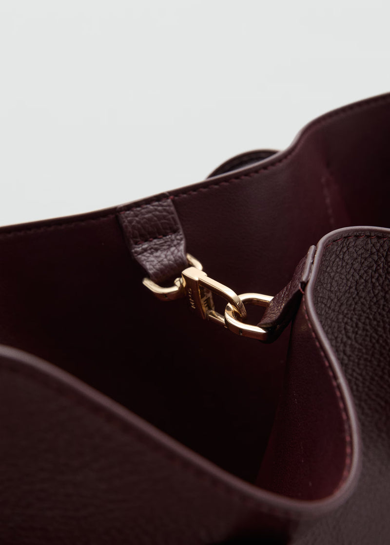 THE INDÉLÉBILE COUPE TOTE in Sangiovese Red