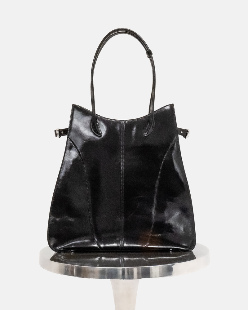 CONTOUR CARRYALL in Blackberry Noir