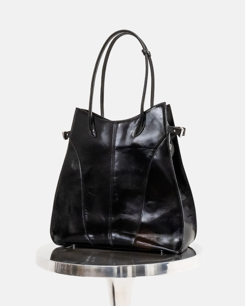 CONTOUR CARRYALL in Blackberry Noir